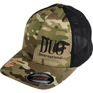 Cappellino DUO Flexfit multicamo brown