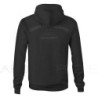 Sweatshirt GRUNDENS Displacement hoodie black heather