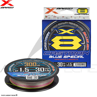 Treccia XBRAID Castman blue X8 300m