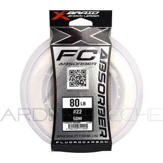 Filo fluorocarbon XBRAID FC Absorber 50m