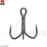 VMC 7557 B Kaptain 3X barbless treble hook