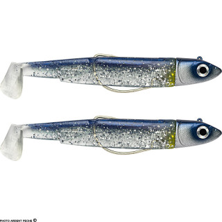 Soft bait FIIISH Black minnow double combo 120