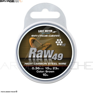 Steel wire SAVAGE GEAR Raw49 Steelwire