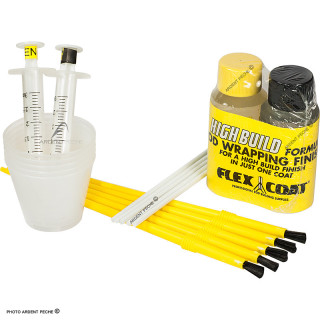 FLEX COAT Rod Wrapping Finish Epoxy Varnish Super Kit