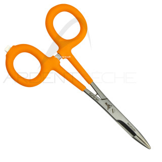 Pinza Dr Slick con morsetto e forbici arancione