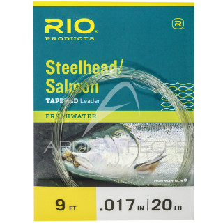 RIO Steelhead/Salmon Leader Glacial/Green 9´(2.70m)