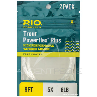 RIO Powerflex Plus Leader (Pack of 2) 9´ (2.70m)