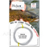 Terminale intrecciato NG con anello Peche à Soie (1,5 m)