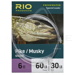RIO Pike/Musky Fluoro Leader 1.80 m