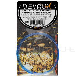 Leader DEVAUX knotted sight nymph 5m