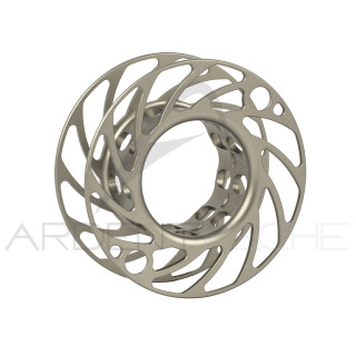 Spool fly reel PEUX FULGOR 01 steel grey