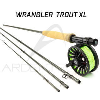 Kit Canna a mosca REDINGTON WRANGLER Trout XL 9' coda 6