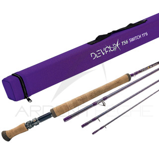 Canna da mosca DEVAUX T56 2 mani Switch 11'6 seta 5/6