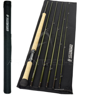 Canna da mosca SAGE SPEY SONIC 13'6 coda di topo 7 (6 sezioni)