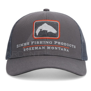 SIMMS Double Haul Icon Trucker Slate Cap