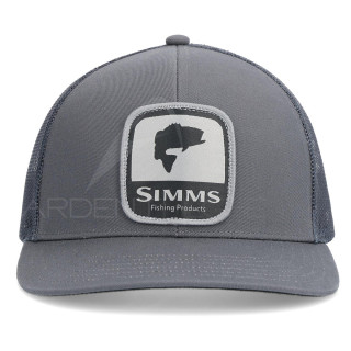 Cappellino SIMMS Double Haul Icon Trucker Bass Gunmetal