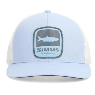 Cap SIMMS Double Haul Icon Trucker Tarpon Steel Blue