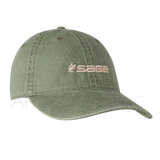 Cappellino SAGE Sage Relaxed Logo Hat Olive
