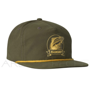 Cappellino SAGE Capitain's hat heritage Trout/olive