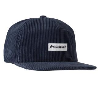 SAGE Sage Logo Cord Hat Navy