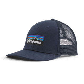 PATAGONIA P-6 Logo LoPro Trucker Hat New Navy Cap