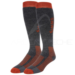 Calza SIMMS Merino Midweight OTC Carbon