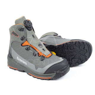 Simms Guide BOA Vibram Wading Shoes - grip & protection - Ardent Pêche
