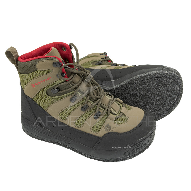 Redington Forge wading shoes - a solid grip - Ardent Pêche