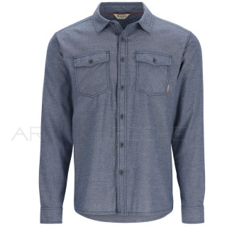 Camicia SIMMS Shoal Flannel Shirt Midnight