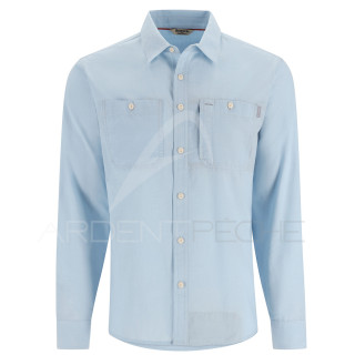Camicia SIMMS Cutbank Chambray Shirt Sky Chambray