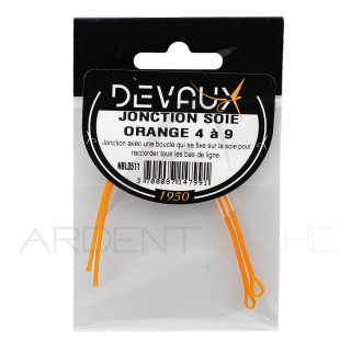 Connessione DEVAUX Giunzione seta Arancione 4 a 9