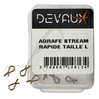 Attacca mosca DEVAUX Agraffa stream rapida