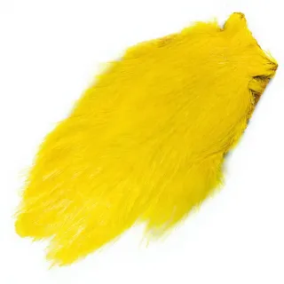 Collo di gallo Dry Fly tinto giallo