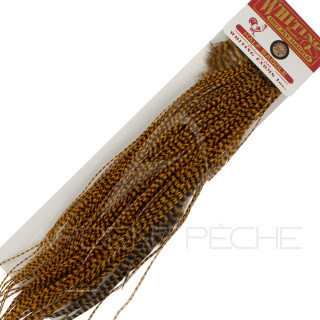 1/2 saddle WHITING bronze tinto marrone dorato