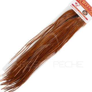 1/2 saddle WHITING bronze dyed brown