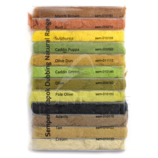 Dubbing Dispenser Box Kapok Natural