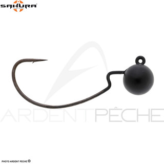 Jig head SAKURA Tungsten offset jighead