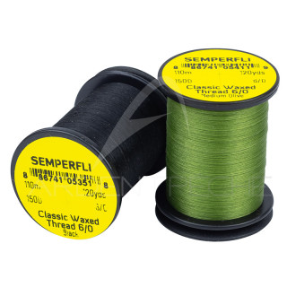 Semperfli Classic Waxed Thread 110 m 6/0 Tying Thread