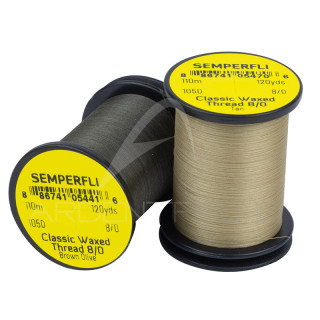 Fili da montaggio Semperfli Classic waxed thread 110 m 8/0