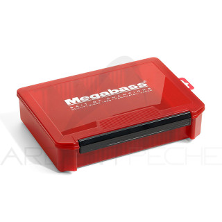 Scatola MEGABASS Lunker lunch box 3020 NDDM Red