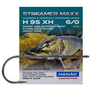 Amo mosca luccio HANAK Streamer MAXX H95 XH - Ardent fly fishing