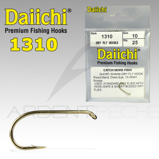 DAIICHI 1310 Short Shank Fly Hook - emergers & wet flies - Ardent Fly Fishing