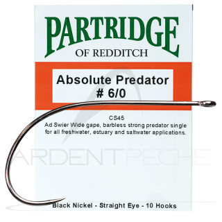 Amo mosca PARTRIDGE luccio CS45BN - Ardent fly fishing