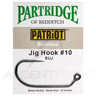 Amo mosca PARTRIDGE Jig Hook SUJ - Ardent fly fishing