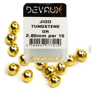 JIGO Tungstène DEVAUX or