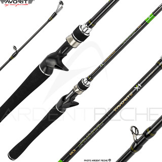 Favorite X1C - casting fishing rod range - Ardent Pêche