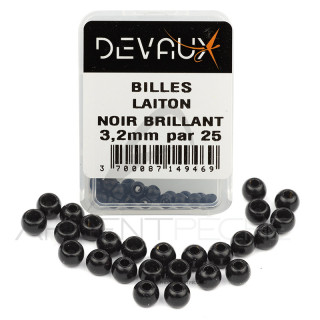 Pallina Ottone DEVAUX nero lucido