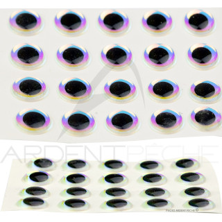 3D adhesive eyes super pearl