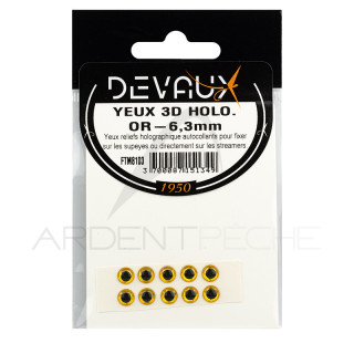 DEVAUX Holo Gold 3D Eyes