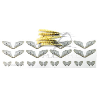 Kit montaggio efemera Danica realistiche giallo chiaro